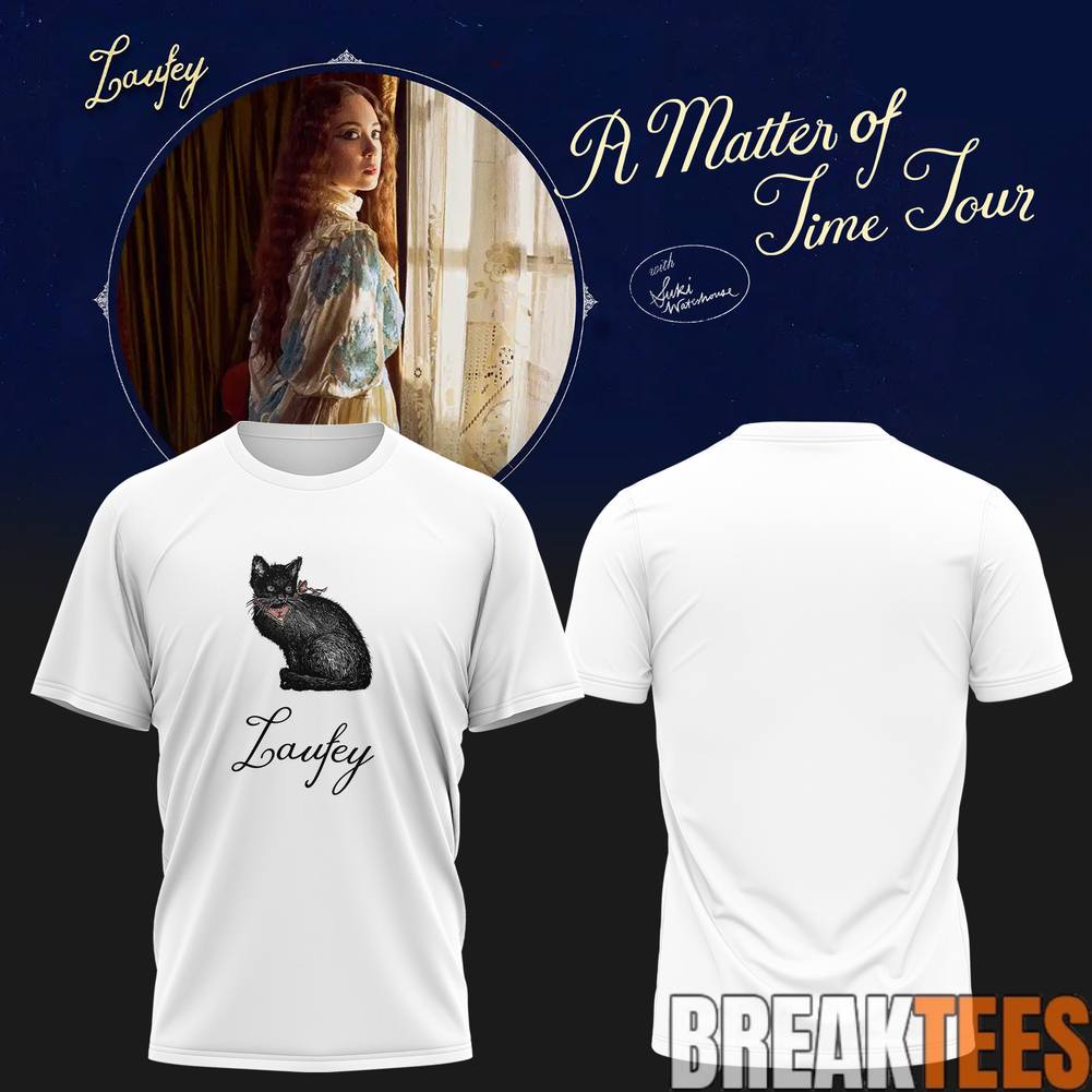Laufey A Matter of Time Tour 2026 "Timeless" - Adult & Kids T-Shirts, Sweatshirts & Hoodies apparel design preview 1