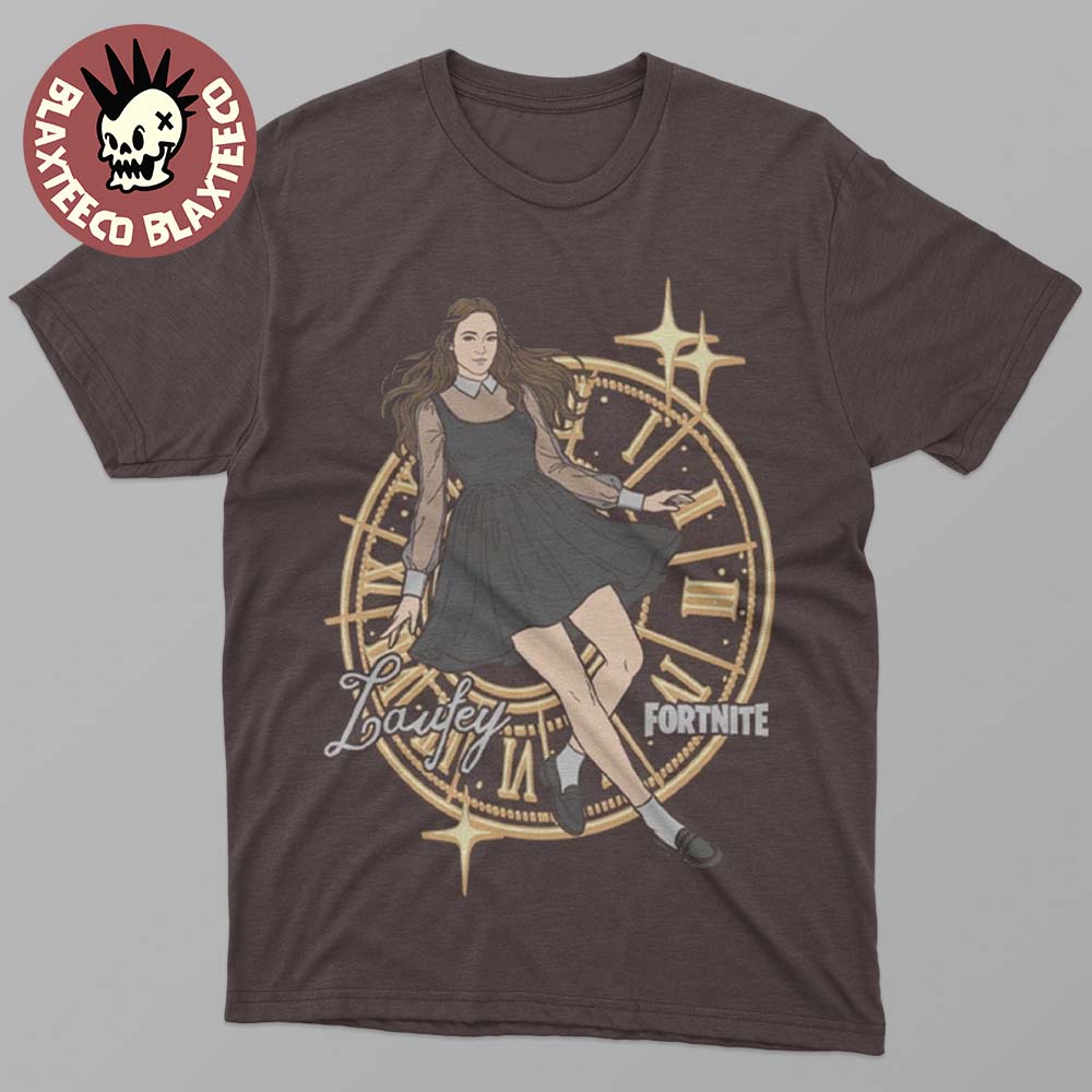 Laufey X Fortnite Clock - Adult & Kids T-Shirts, Sweatshirts & Hoodies apparel design preview 1