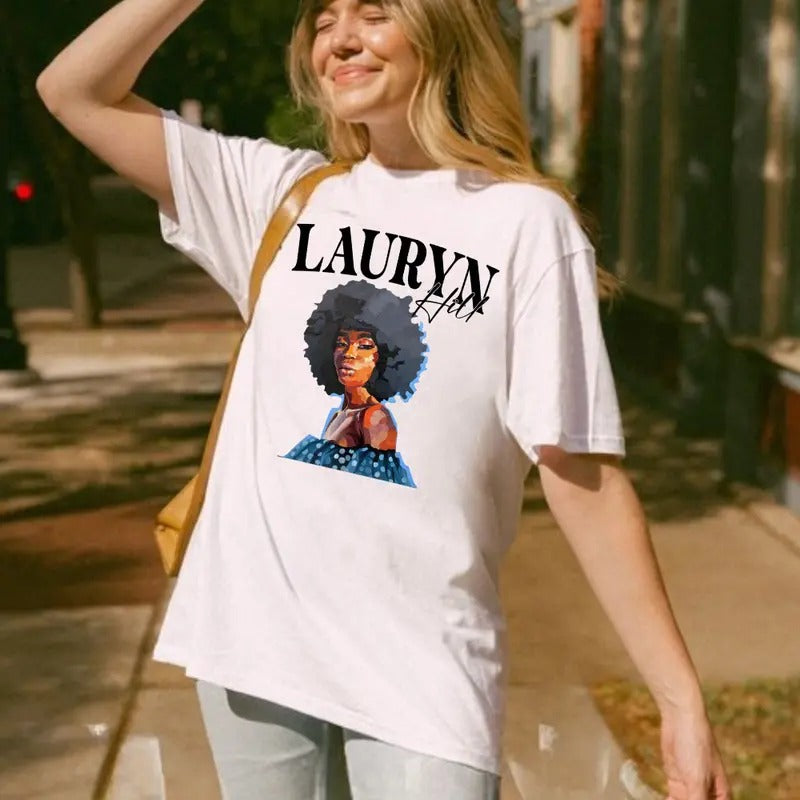 Lauryn Hill Medium Casual Top Fans - Adult & Kids T-Shirts, Sweatshirts & Hoodies apparel design preview 1