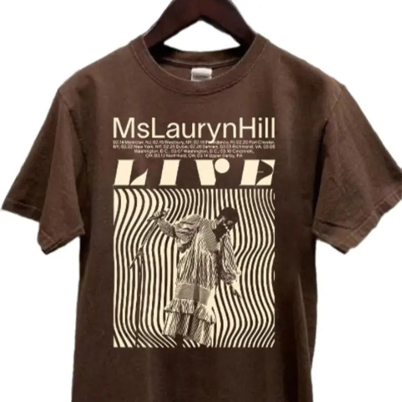 Lauryn World Tour Live Miseducation Music Concert - Adult & Kids T-Shirts, Sweatshirts & Hoodies apparel design preview 1