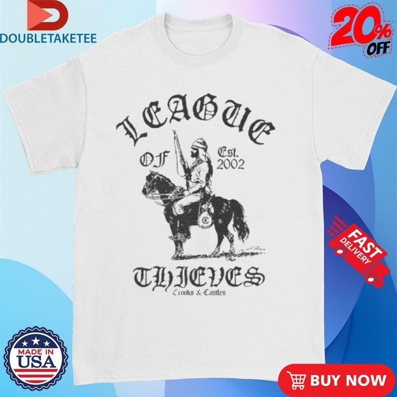 League Of Thieves Est 2002 - Adult & Kids T-Shirts, Sweatshirts & Hoodies apparel design preview 1
