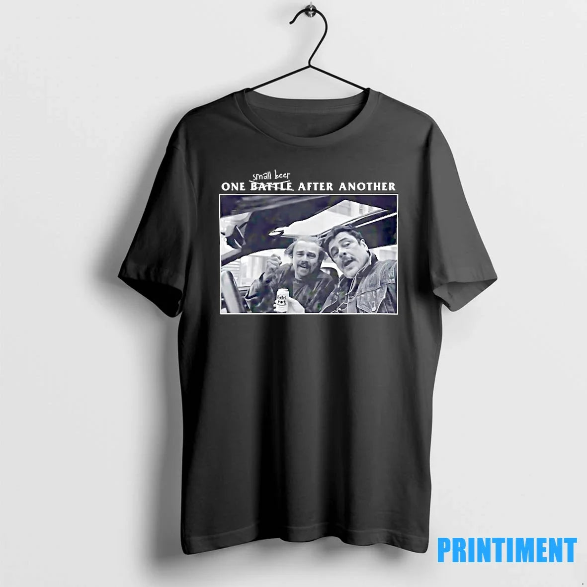 Leonardo Dicaprio And Benicio Del Toro One Small Beer - Adult & Kids T-Shirts, Sweatshirts & Hoodies apparel design preview 1