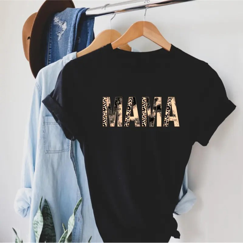 Leopard Mama Print Mom - Adult & Kids T-Shirts, Sweatshirts & Hoodies apparel design preview 1
