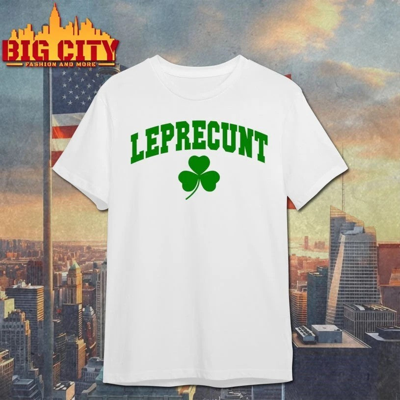 Leprecunt Clover - Adult & Kids T-Shirts, Sweatshirts & Hoodies apparel design preview 1