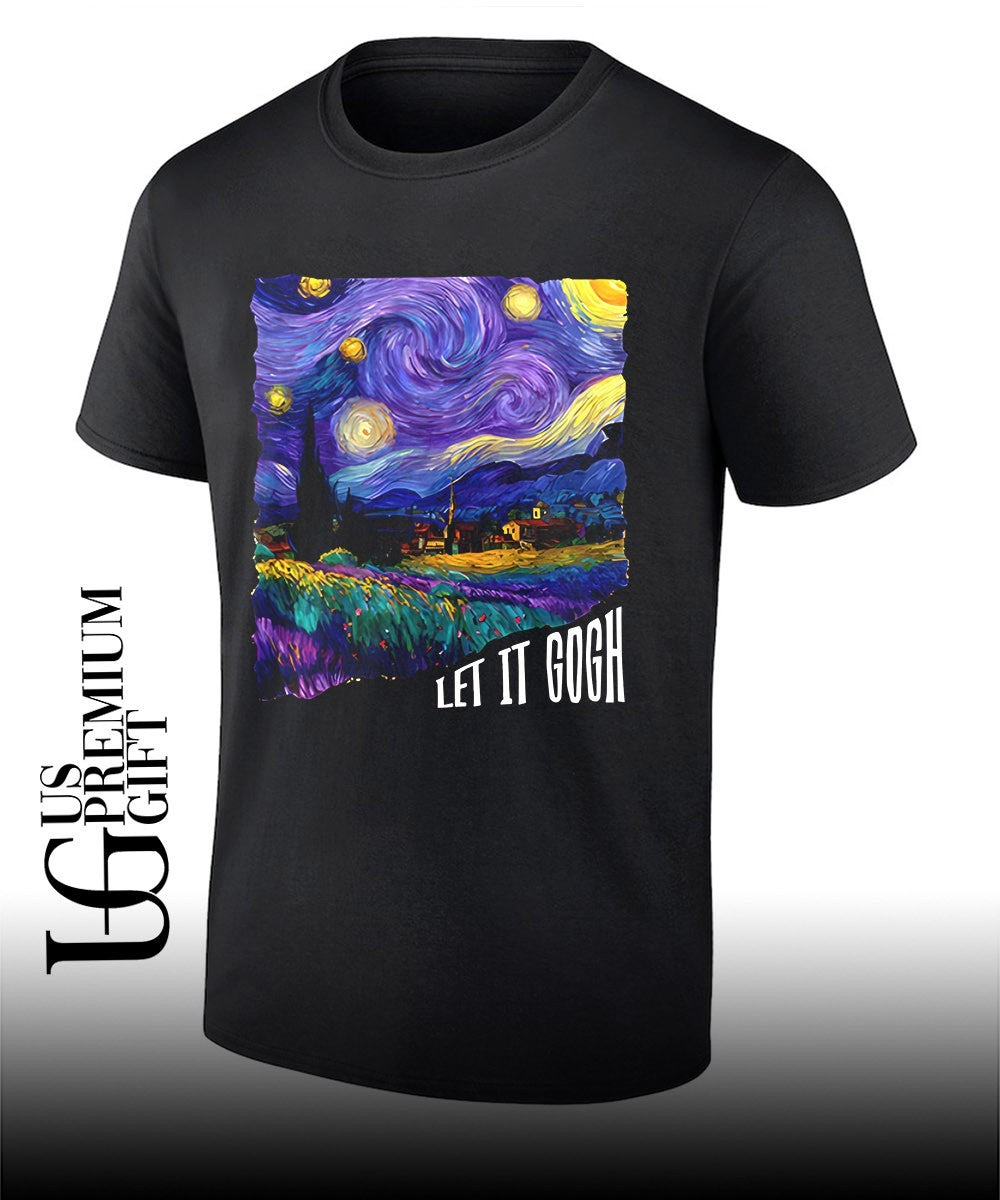 Let It Van Gogh picture - Adult & Kids T-Shirts, Sweatshirts & Hoodies apparel design preview 1