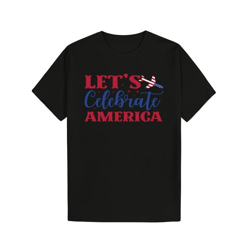 Let'S Celebrate America Patriotic Memorial Day Soft - Adult & Kids T-Shirts, Sweatshirts & Hoodies apparel design preview 1