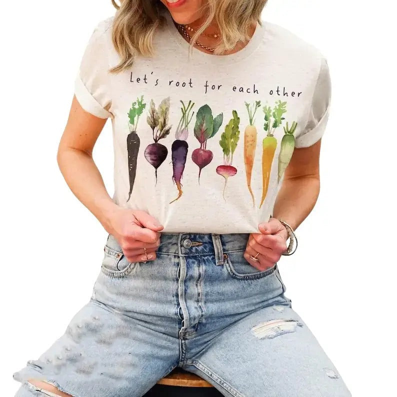 Let'S Root Each Other Watch Grow Gardening Vegetable - Adult & Kids T-Shirts, Sweatshirts & Hoodies apparel design preview 1