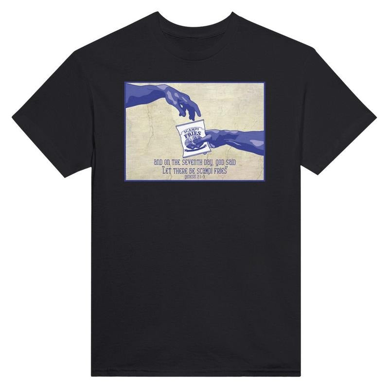 Let There Be Scampi Fries Heavyweight Best Price - Adult & Kids T-Shirts, Sweatshirts & Hoodies apparel design preview 1
