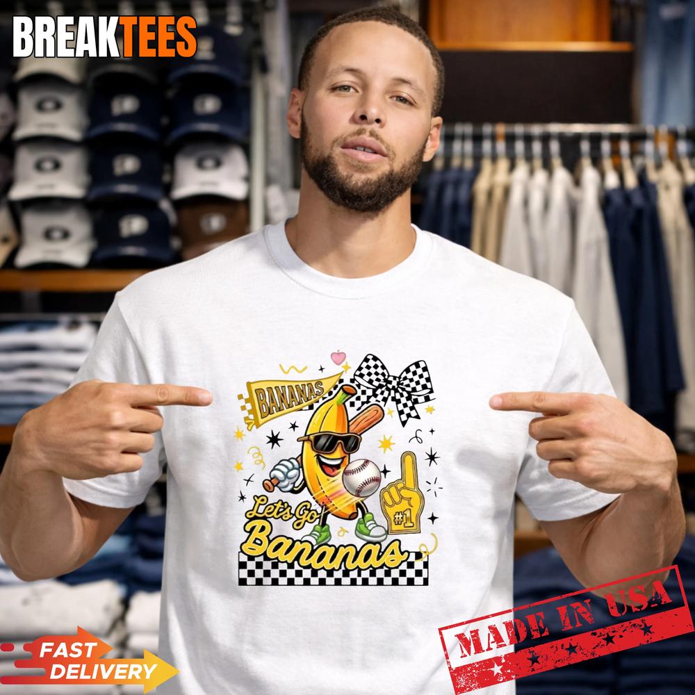 Let's Go Savannah Bananas Baseball - Adult & Kids T-Shirts, Sweatshirts & Hoodies apparel design preview 1