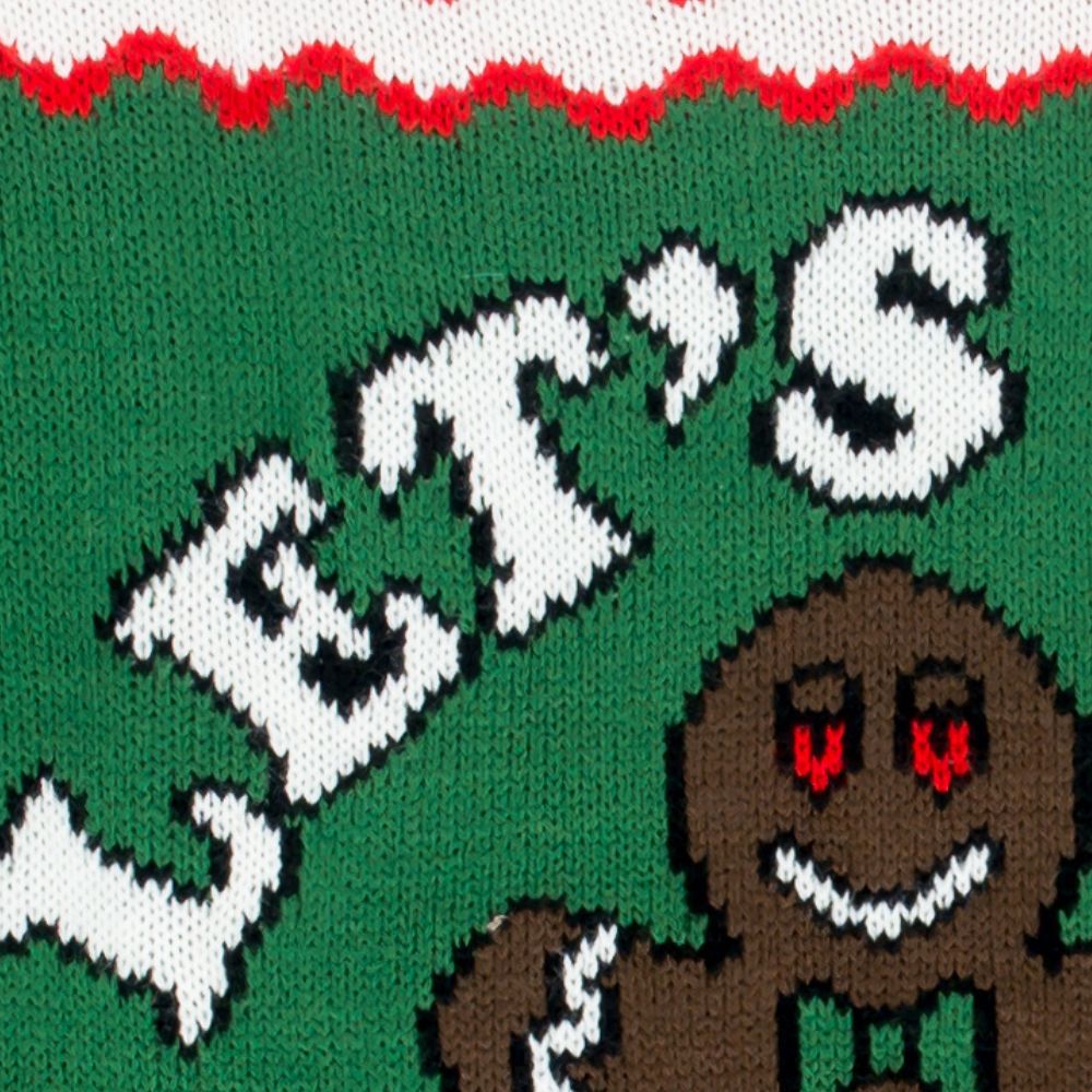 Let's Get Baked Happy Gingerbread Ugly Christmas Sweater - Holiday Gift product image 2