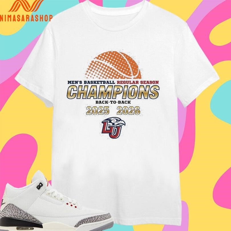 Liberty Flames Men’s Basketball Regular Season - Adult & Kids T-Shirts, Sweatshirts & Hoodies apparel design preview 1