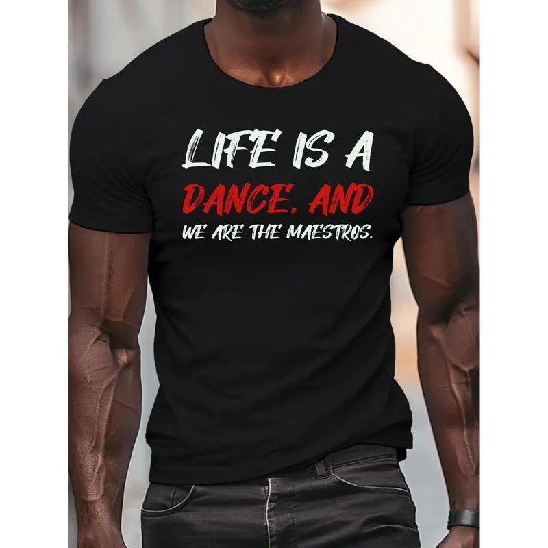 Life Is Dance" Casual Crew Neck Short Sleeve - Adult & Kids T-Shirts, Sweatshirts & Hoodies apparel design preview 1