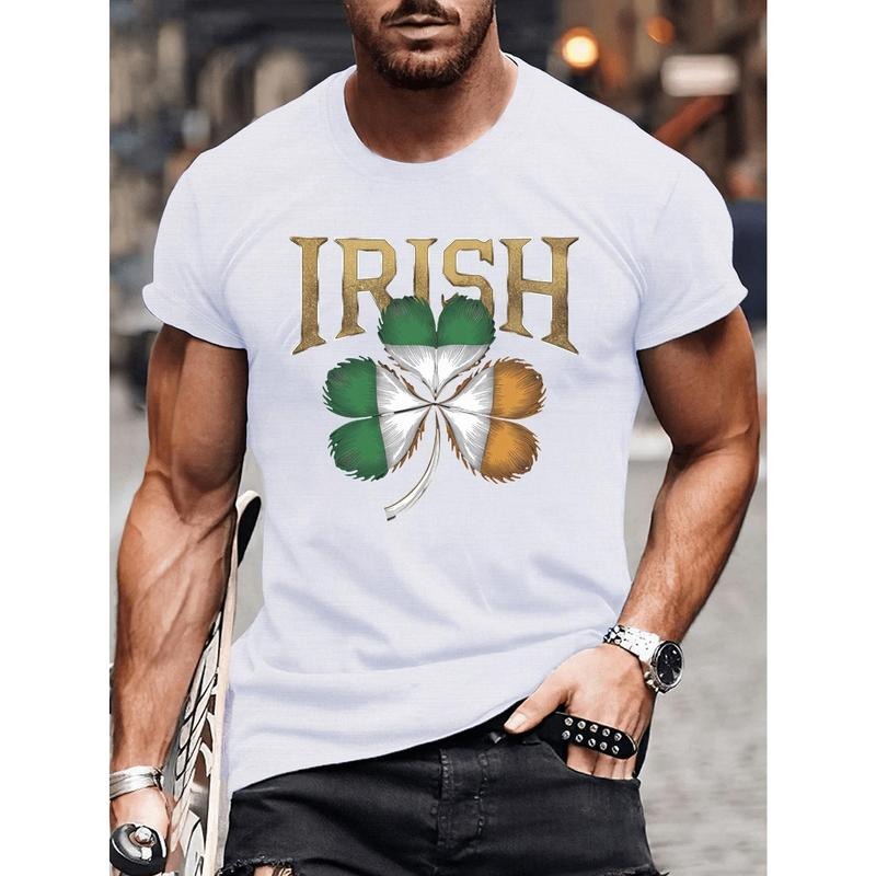 Lightweight Casual Crew Neck IRISH Flag Clover Short - Adult & Kids T-Shirts, Sweatshirts & Hoodies apparel design preview 1