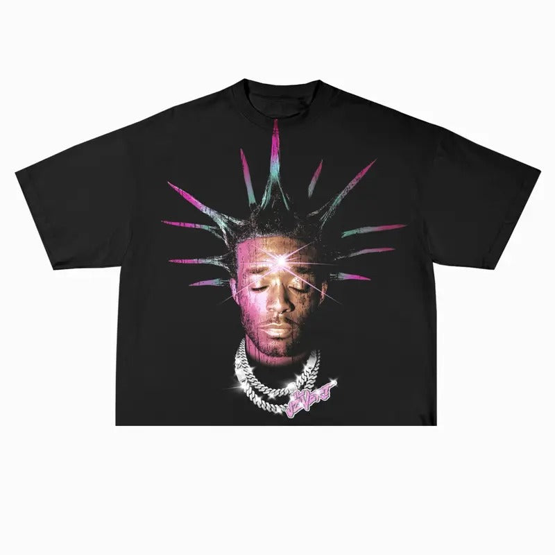 Lil Uzi Inspired Vintage Heavy Cotton 90s Big Face - Adult & Kids T-Shirts, Sweatshirts & Hoodies apparel design preview 1