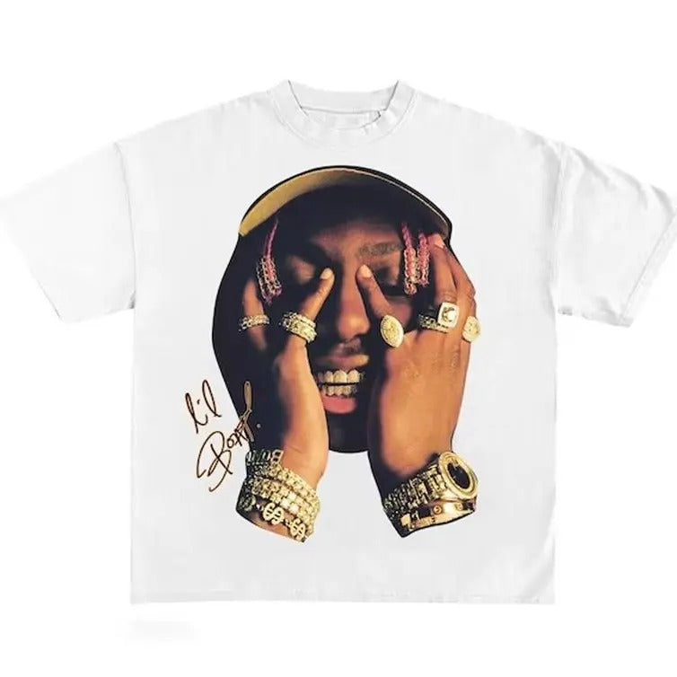 Lil Yachty Vintage White Rap Hip Hop Print - Adult & Kids T-Shirts, Sweatshirts & Hoodies apparel design preview 1