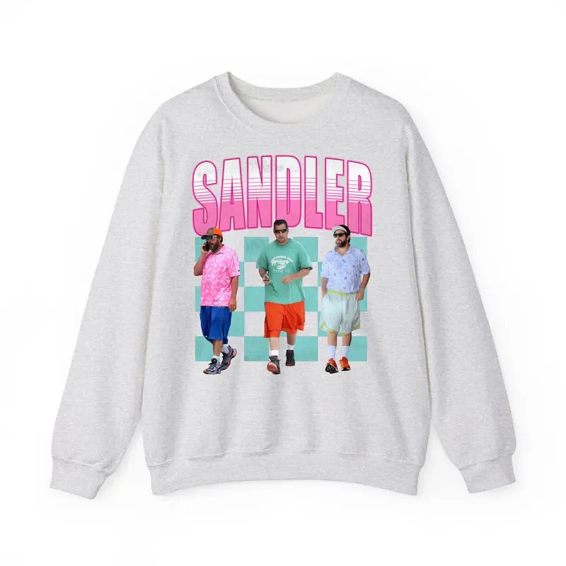 Limited Ad4m Sandl4r Vintage Comedian 90s Fan - Adult & Kids T-Shirts, Sweatshirts & Hoodies apparel design preview 1