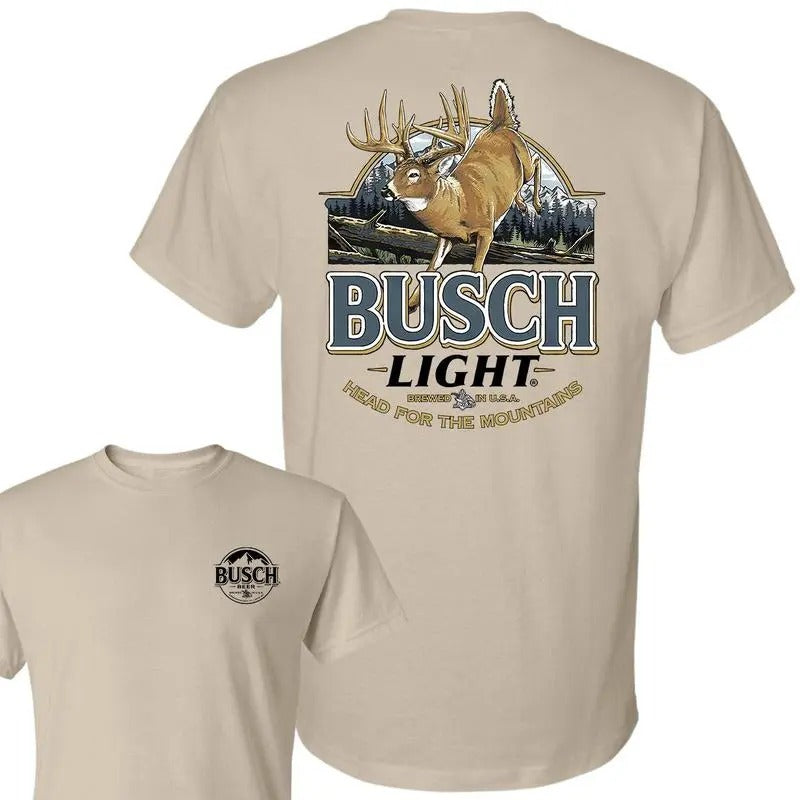 Limited Busch Light Deer Label Double Side Menswear - Adult & Kids T-Shirts, Sweatshirts & Hoodies apparel design preview 1