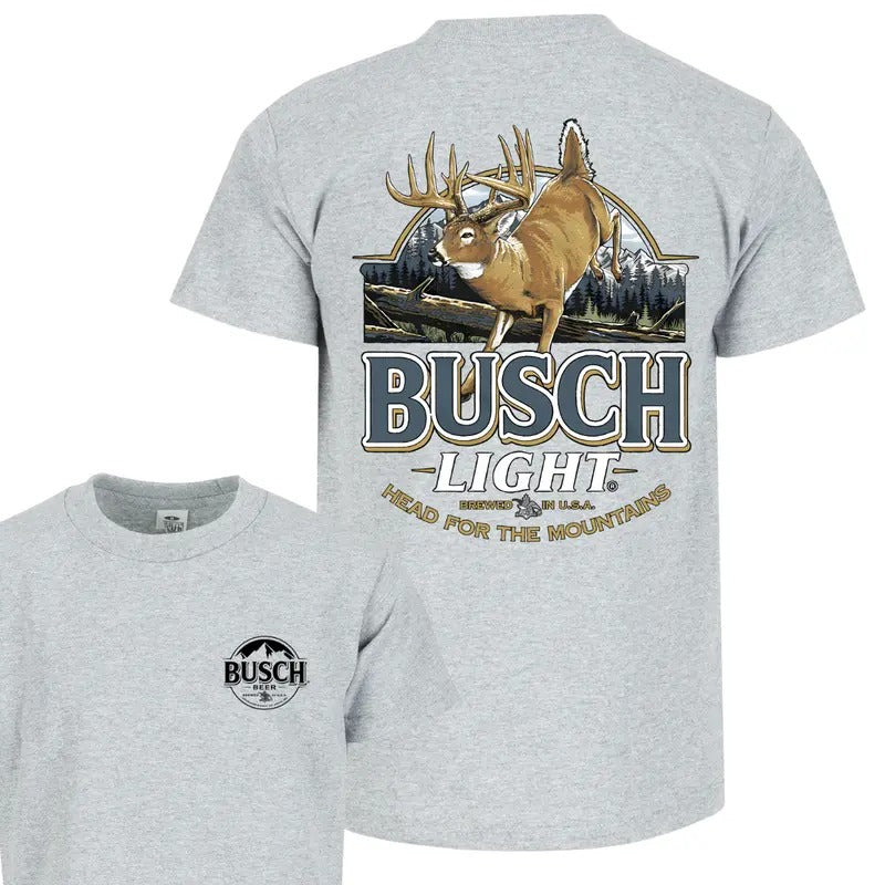 Limited Busch Light Deer Label Double Side Outdoor - Adult & Kids T-Shirts, Sweatshirts & Hoodies apparel design preview 1