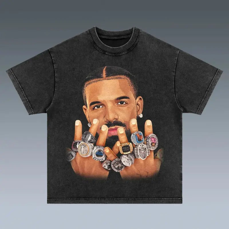 Limited Drake Vintage 90s Woman Man Retro Summer - Adult & Kids T-Shirts, Sweatshirts & Hoodies apparel design preview 1