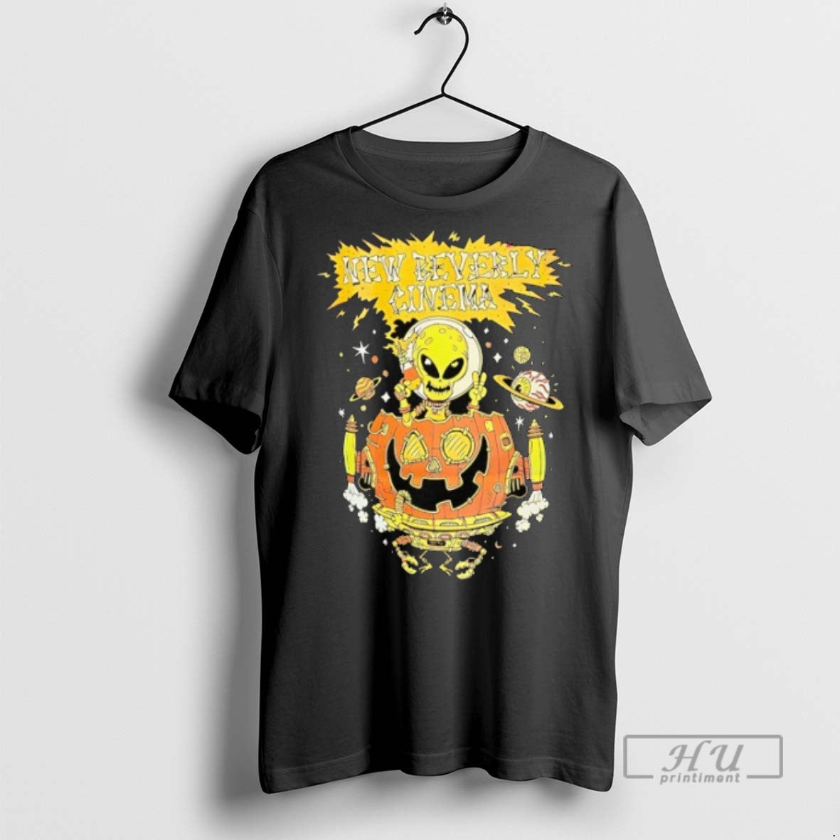 Limited Edition Alien Skeleton New Beverly Cinema - Adult & Kids T-Shirts, Sweatshirts & Hoodies apparel design preview 1
