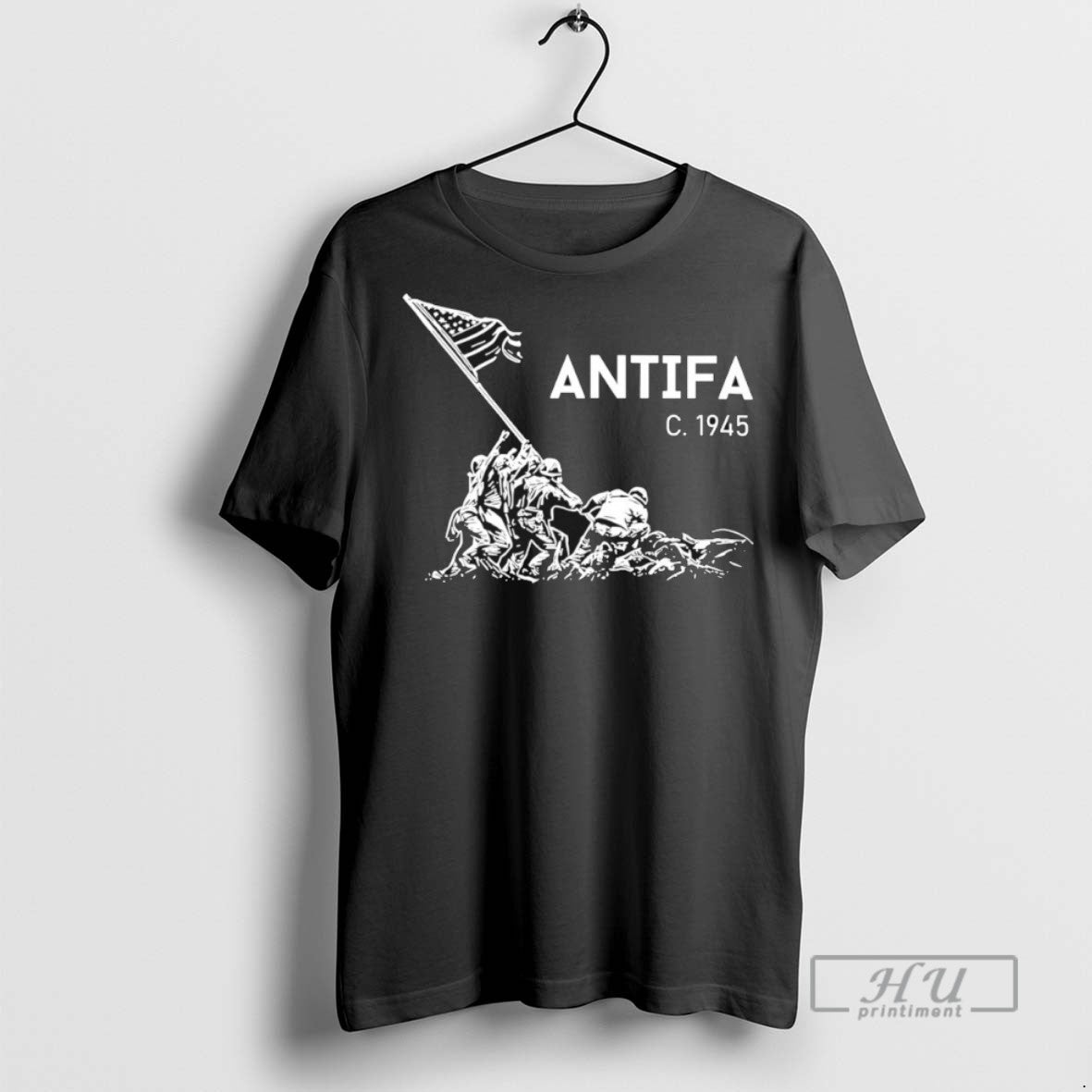 Limited Edition America Veteran Antifa C Graphic - Adult & Kids T-Shirts, Sweatshirts & Hoodies apparel design preview 1