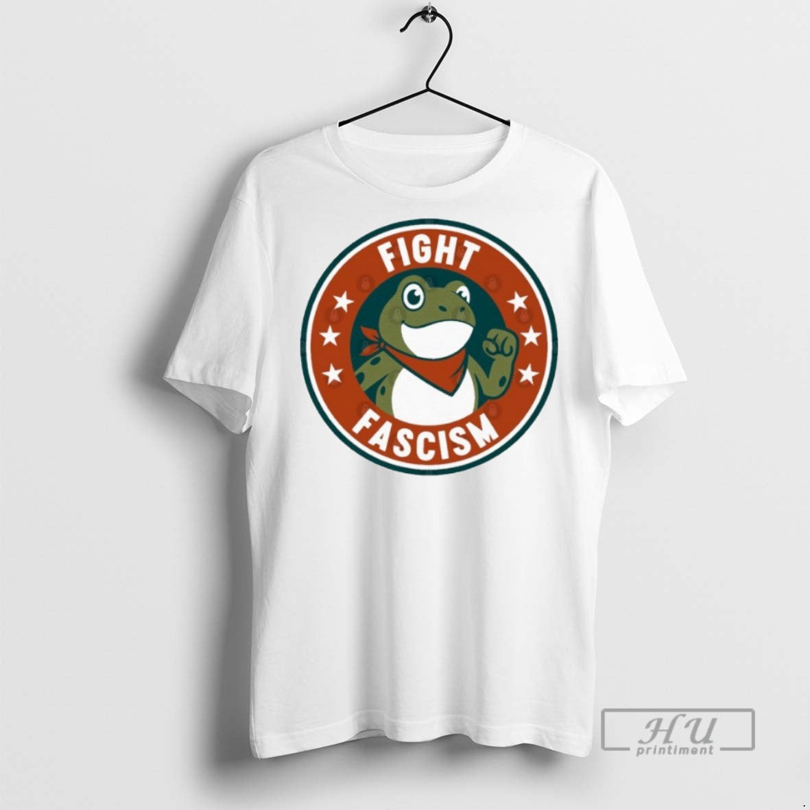 Limited Edition Amphibian Resist Frog Fight Fascism - Adult & Kids T-Shirts, Sweatshirts & Hoodies apparel design preview 1