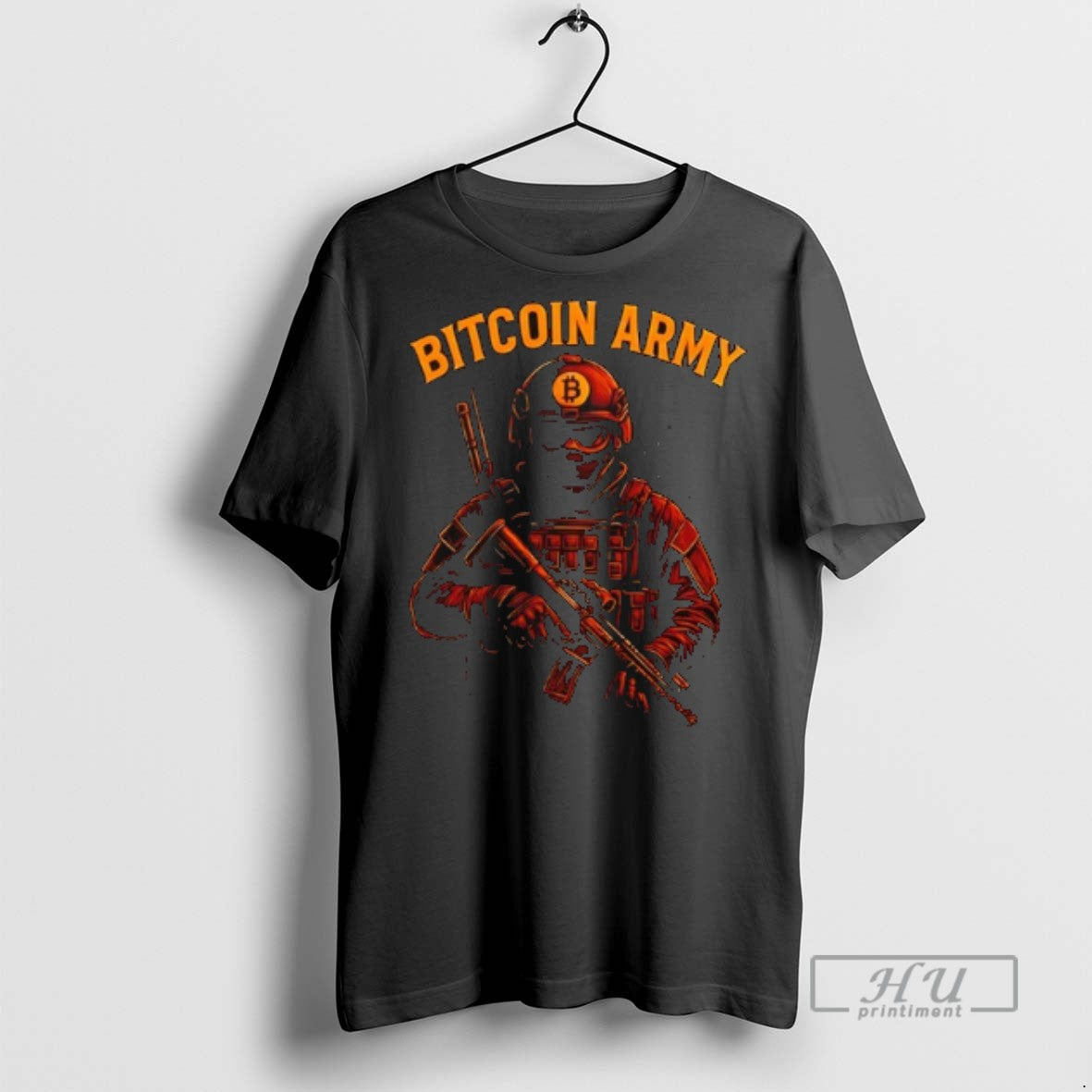 Limited Edition Bitcoin Army Operator Graphic - Adult & Kids T-Shirts, Sweatshirts & Hoodies apparel design preview 1