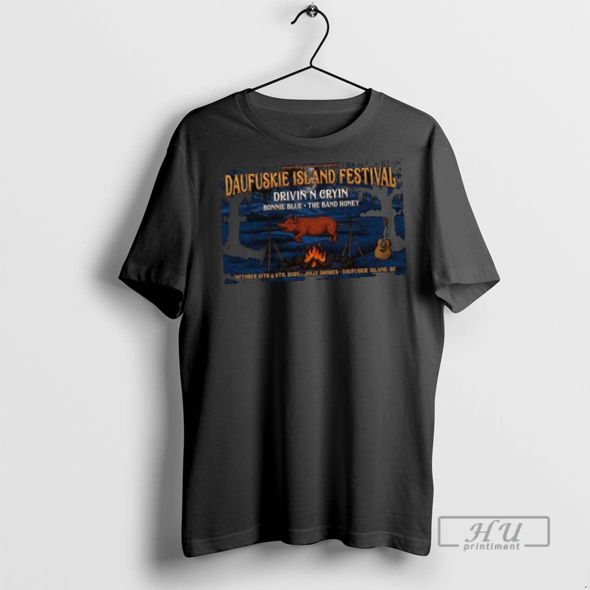 Limited Edition Daufuskie Island Festival Jolly - Adult & Kids T-Shirts, Sweatshirts & Hoodies apparel design preview 1