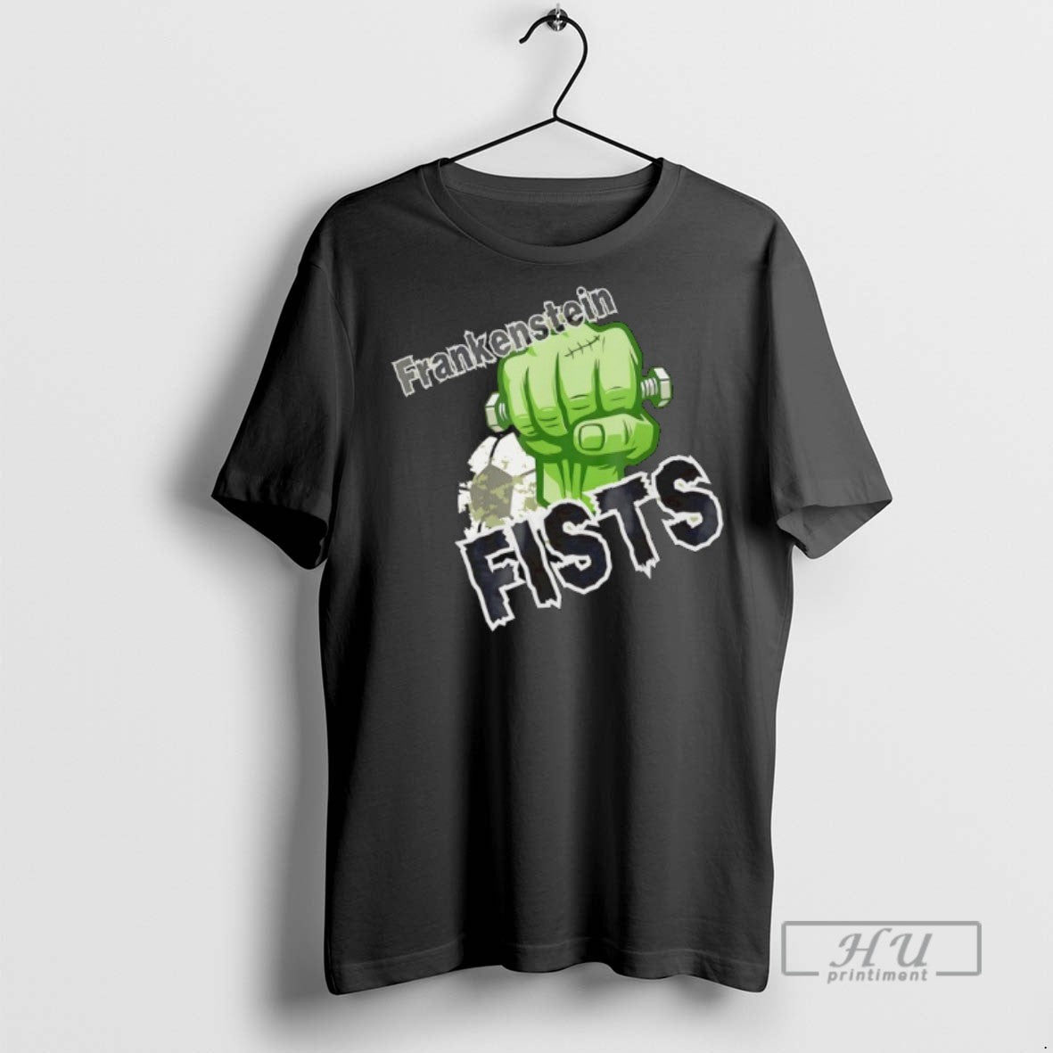 Limited Edition Frankenstein Fists Soccer Graphic - Adult & Kids T-Shirts, Sweatshirts & Hoodies apparel design preview 1