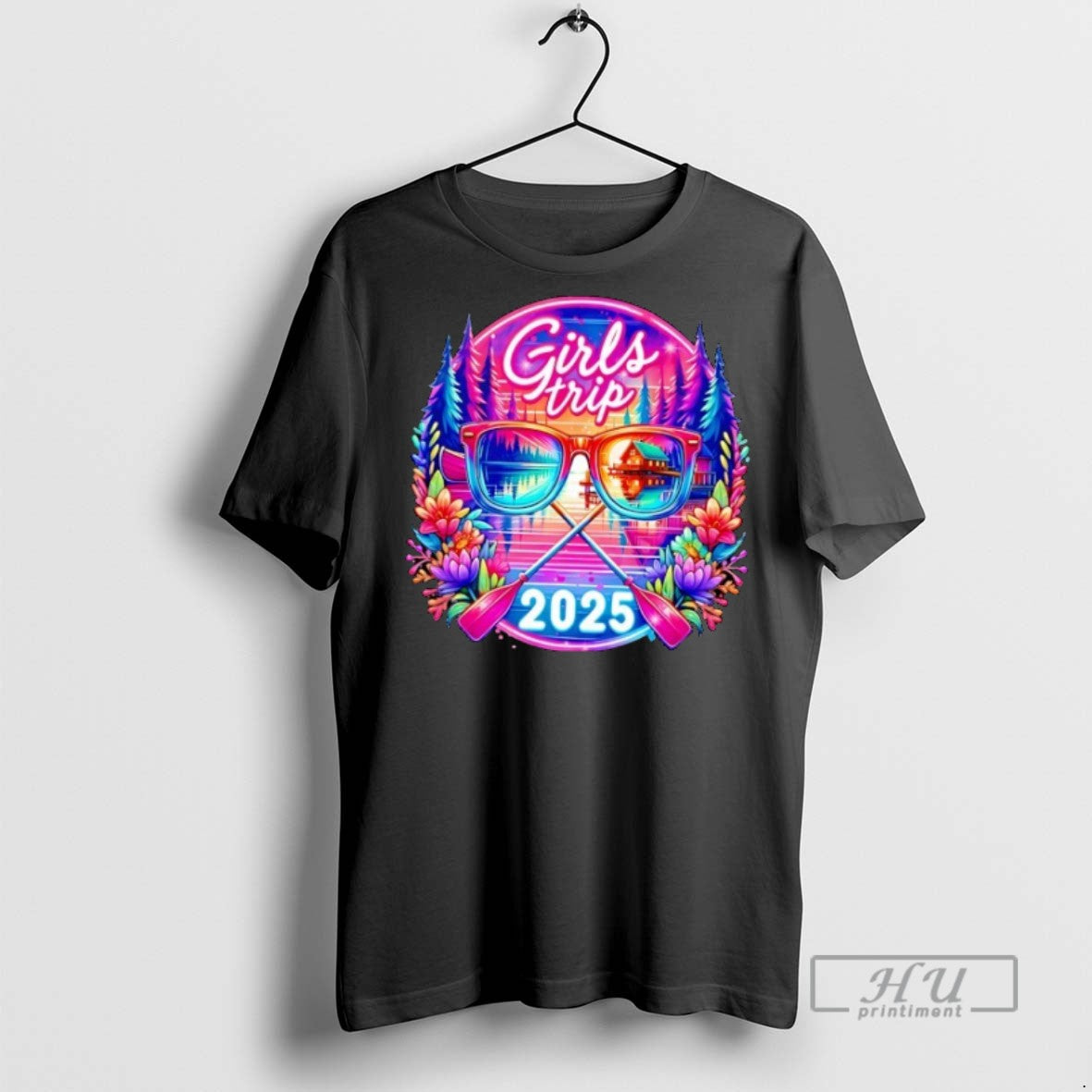 Limited Edition Girls Trip Lake 2025 Graphic - Adult & Kids T-Shirts, Sweatshirts & Hoodies apparel design preview 1