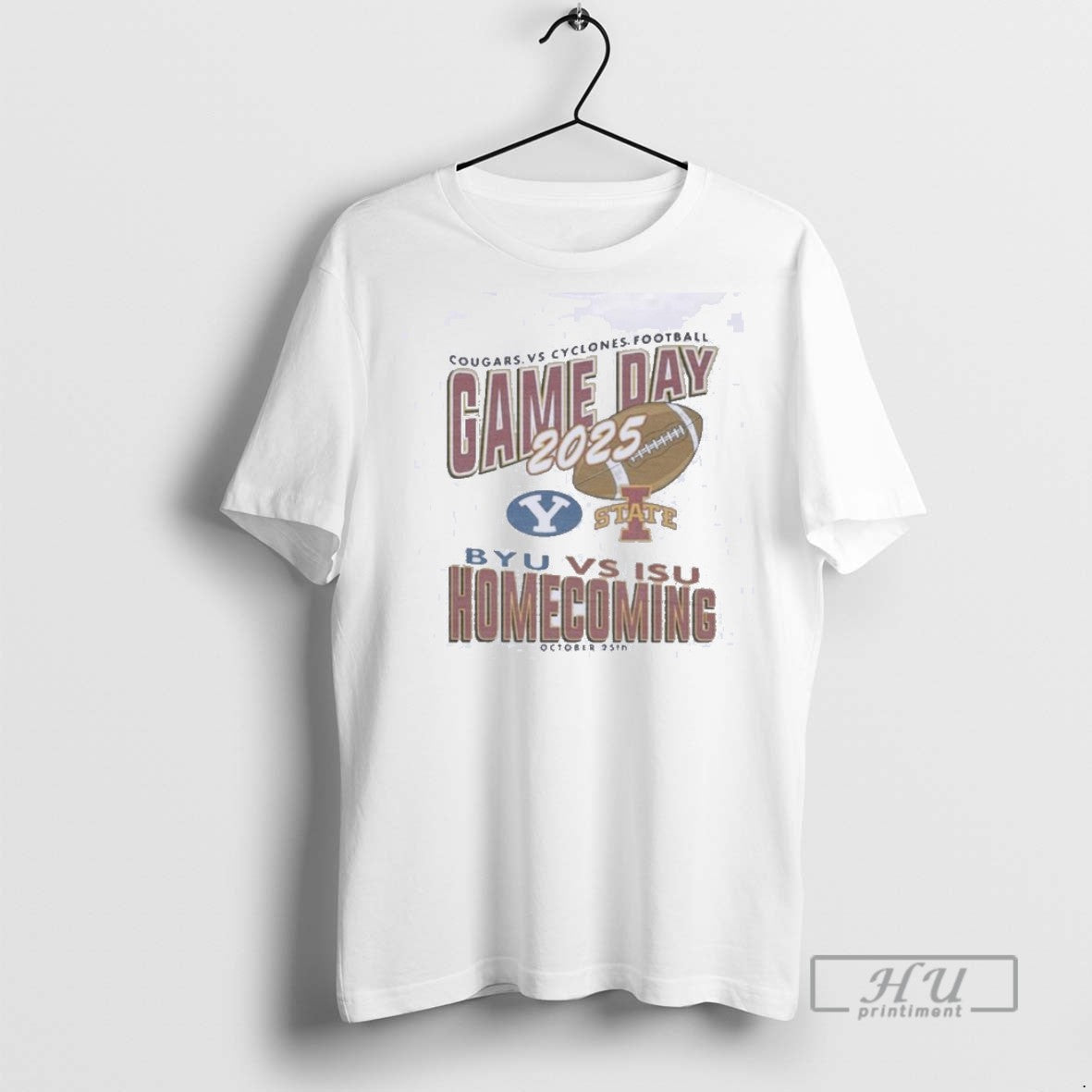 Limited Edition Homecoming 2025 Byu Vs Isu Graphic - Adult & Kids T-Shirts, Sweatshirts & Hoodies apparel design preview 1