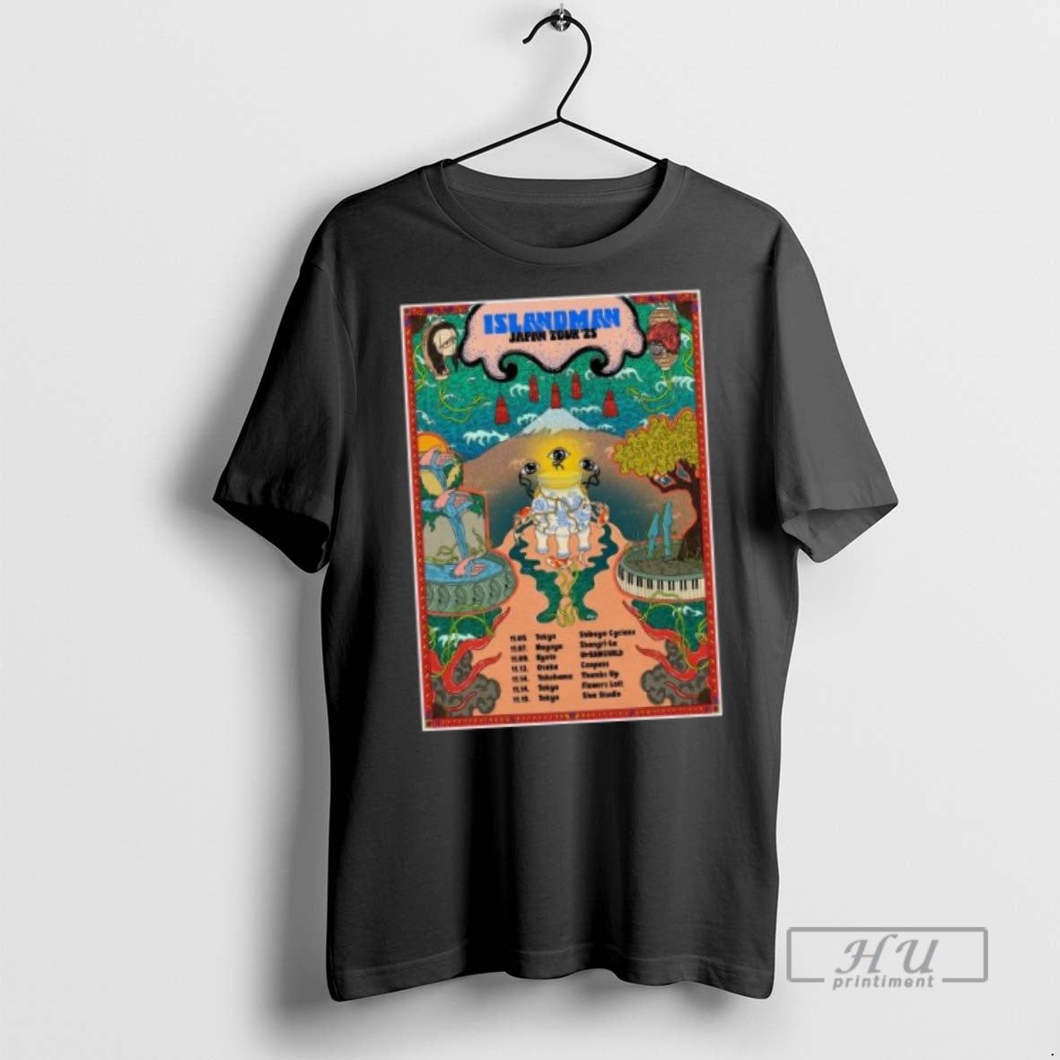 Limited Edition Islandman Japan Tour 2025 Long Sleve - Adult & Kids T-Shirts, Sweatshirts & Hoodies apparel design preview 1