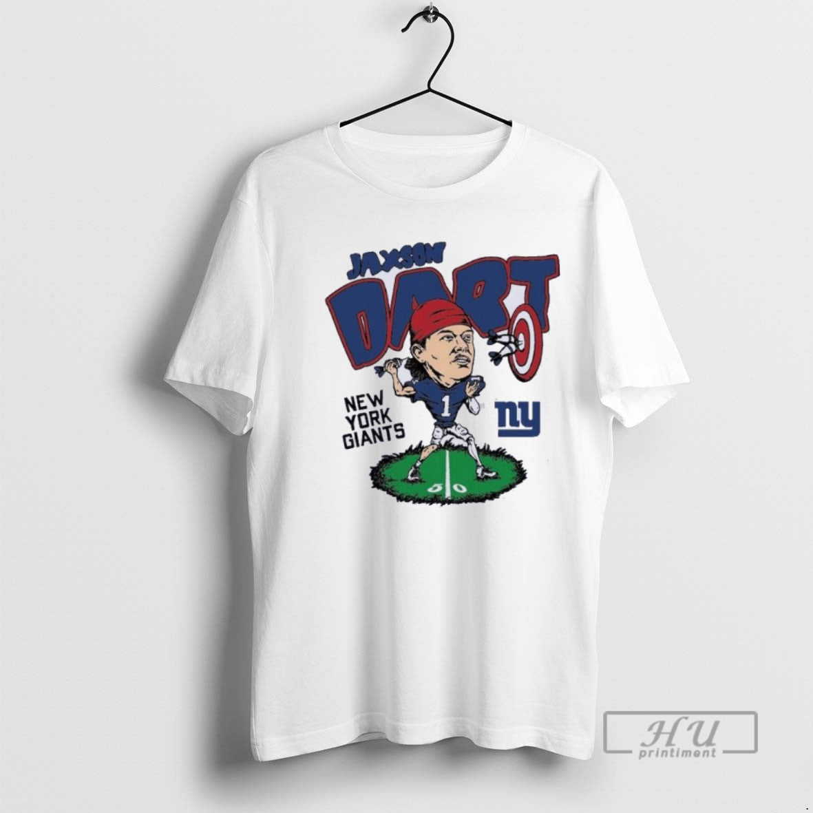 Limited Edition Jaxson Dart New York Giants - Adult & Kids T-Shirts, Sweatshirts & Hoodies apparel design preview 1