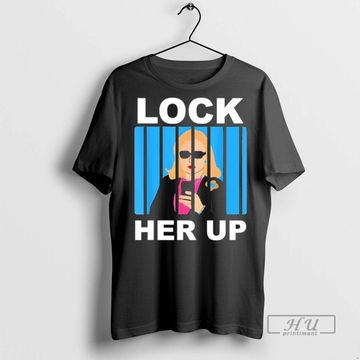 Limited Edition Lock Her Up But Emails Clinton In - Adult & Kids T-Shirts, Sweatshirts & Hoodies apparel design preview 1