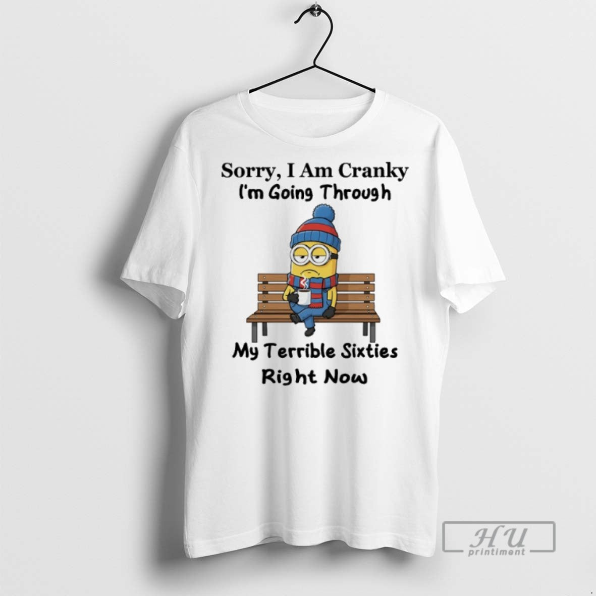 Limited Edition Minions Sorry I Am Cranky Im Going - Adult & Kids T-Shirts, Sweatshirts & Hoodies apparel design preview 1