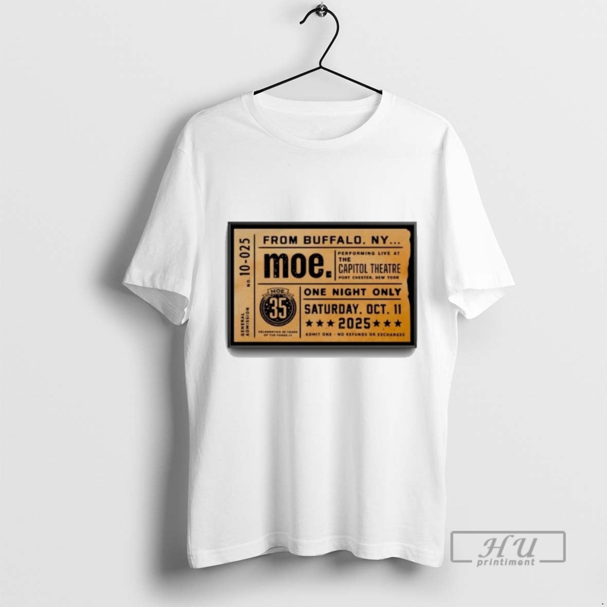 Limited Edition Moe Port Chester New York Oct 11 2025 - Adult & Kids T-Shirts, Sweatshirts & Hoodies apparel design preview 1