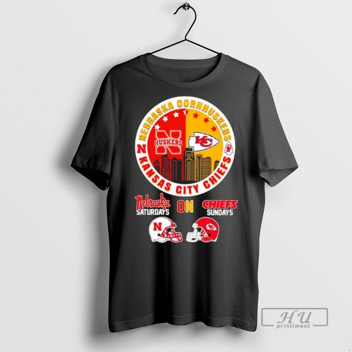 Limited Edition Nebraska Cornhuskers Saturdays On - Adult & Kids T-Shirts, Sweatshirts & Hoodies apparel design preview 1