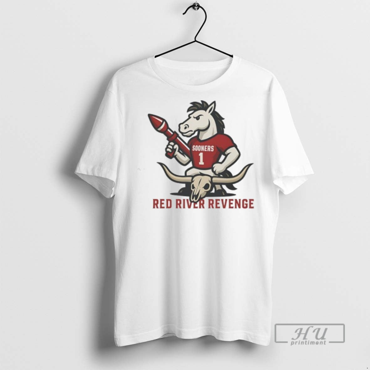 Limited Edition Oklahoma Sooners Red River Revenge - Adult & Kids T-Shirts, Sweatshirts & Hoodies apparel design preview 1