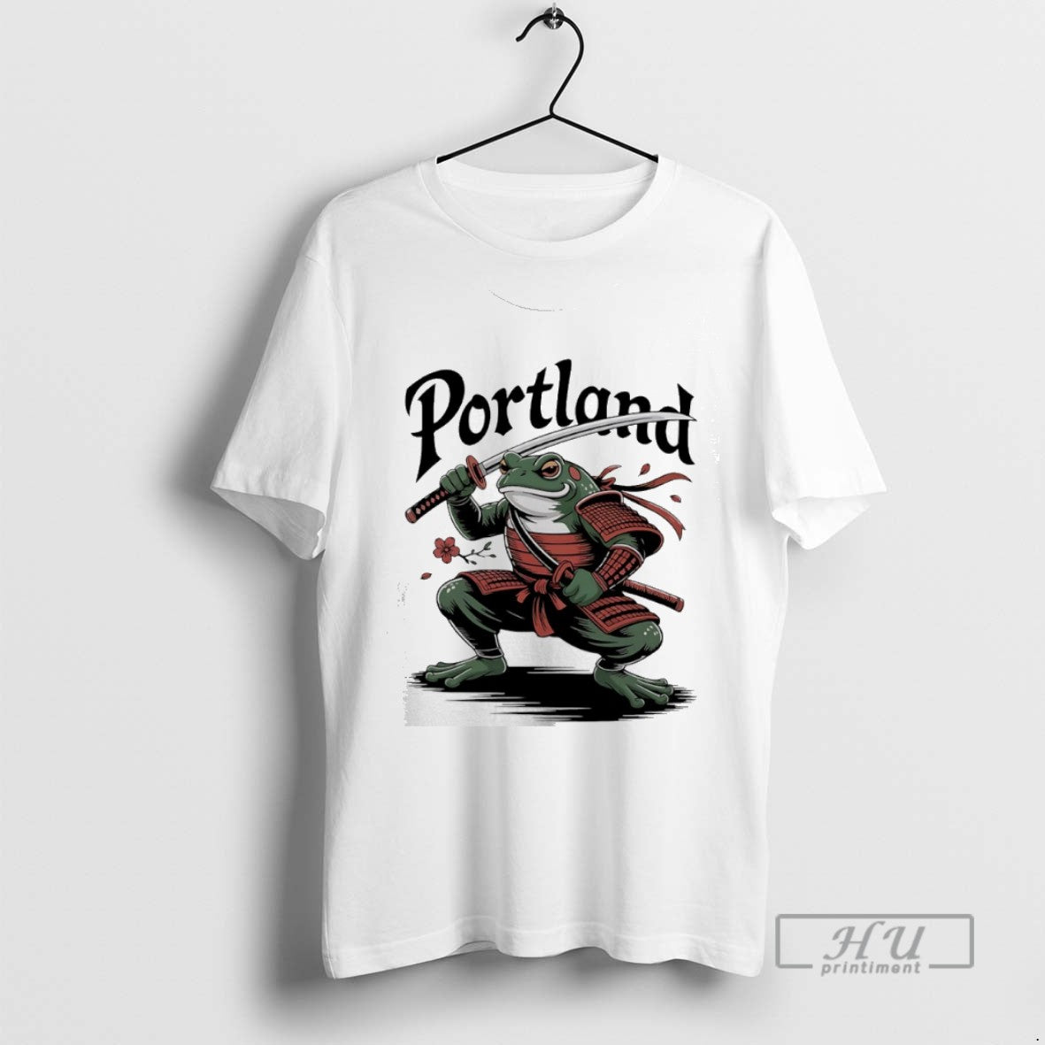 Limited Edition Portland Frogs Resist Samurai Graphic - Adult & Kids T-Shirts, Sweatshirts & Hoodies apparel design preview 1