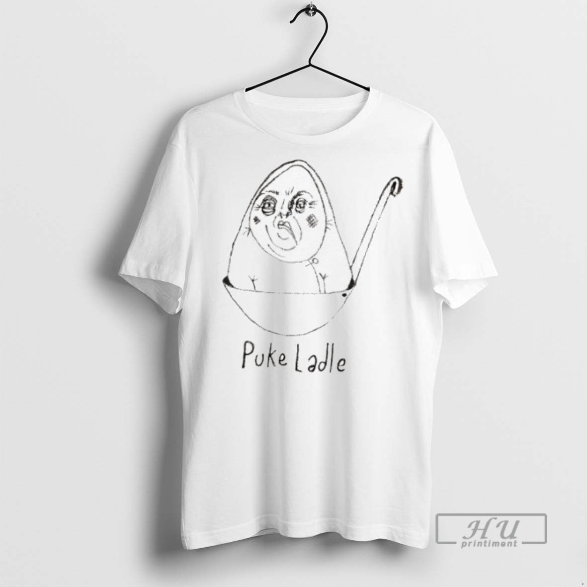 Limited Edition Puke Ladle A Grotesque Face Graphic - Adult & Kids T-Shirts, Sweatshirts & Hoodies apparel design preview 1