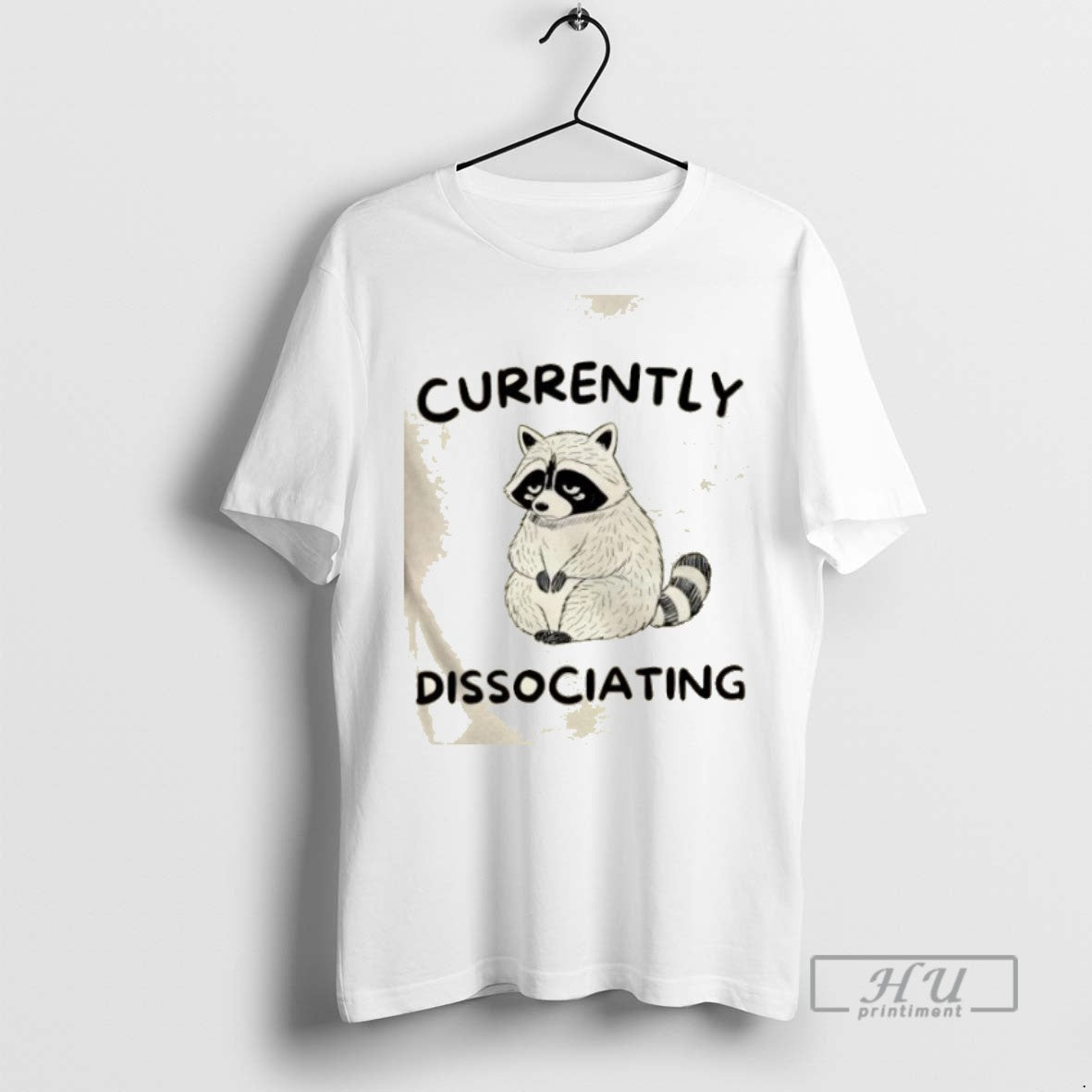 Limited Edition Raccoon Currently Dissociating - Adult & Kids T-Shirts, Sweatshirts & Hoodies apparel design preview 1