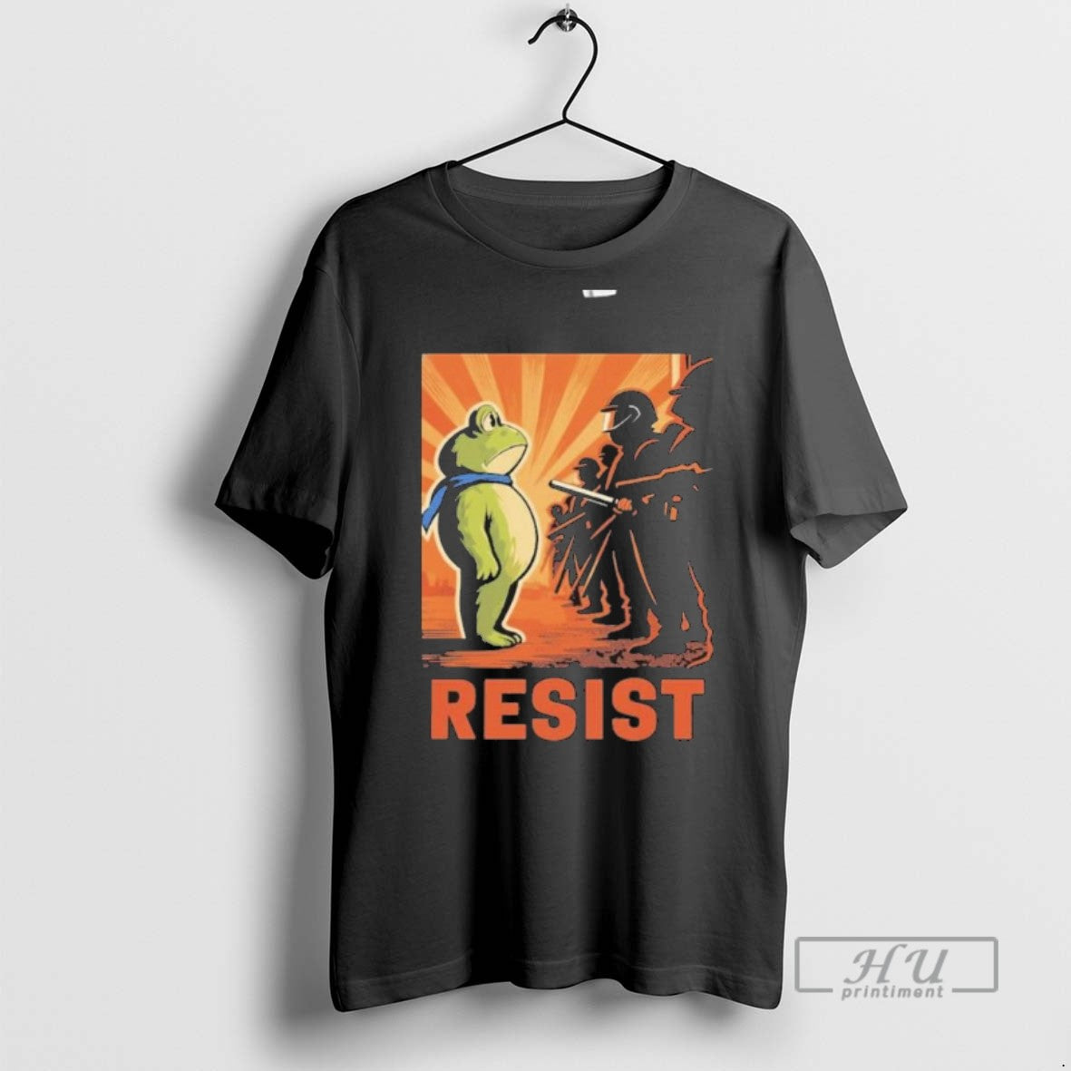 Limited Edition Resist Frog Activist Portland Graphic - Adult & Kids T-Shirts, Sweatshirts & Hoodies apparel design preview 1
