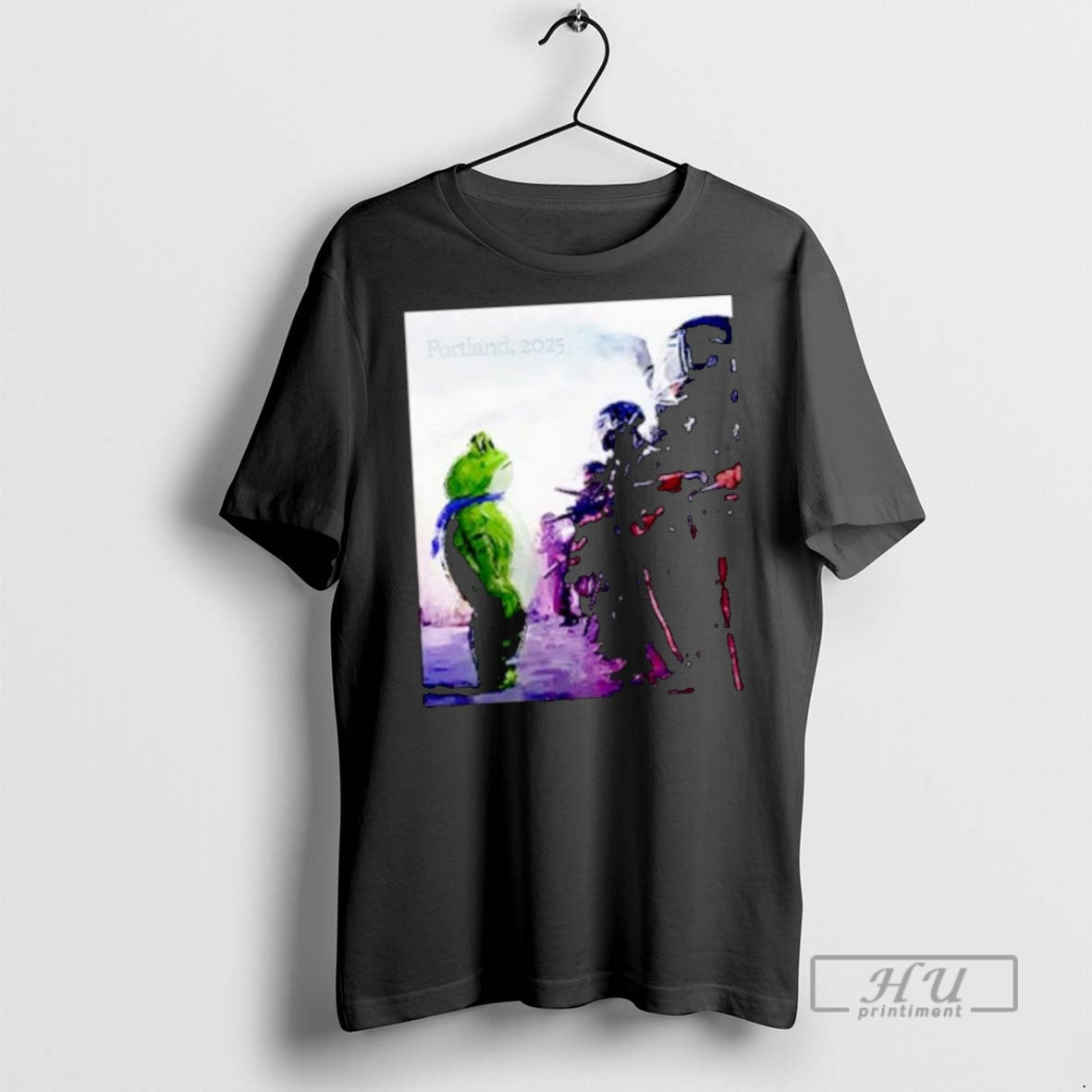 Limited Edition Resist Portland Frog I Stand With - Adult & Kids T-Shirts, Sweatshirts & Hoodies apparel design preview 1