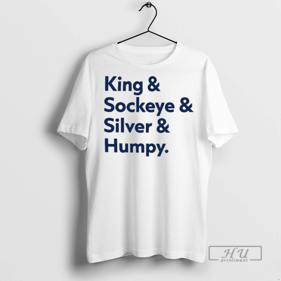 Limited Edition Seattle Mariners Salmon Run King And - Adult & Kids T-Shirts, Sweatshirts & Hoodies apparel design preview 1