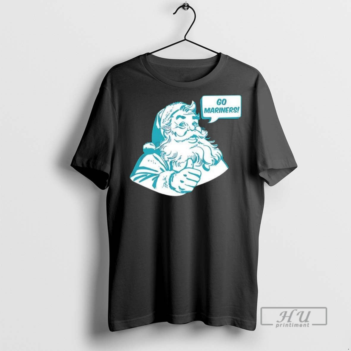 Limited Edition Seattle Mariners Santa Claus Go - Adult & Kids T-Shirts, Sweatshirts & Hoodies apparel design preview 1