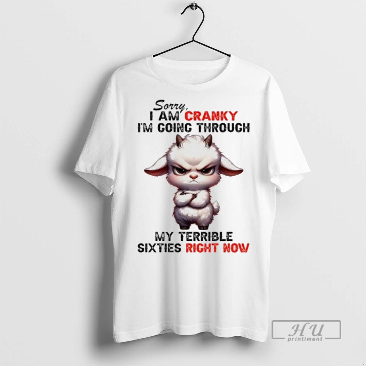 Limited Edition Sheep Sorry I Am Cranky Im Going - Adult & Kids T-Shirts, Sweatshirts & Hoodies apparel design preview 1