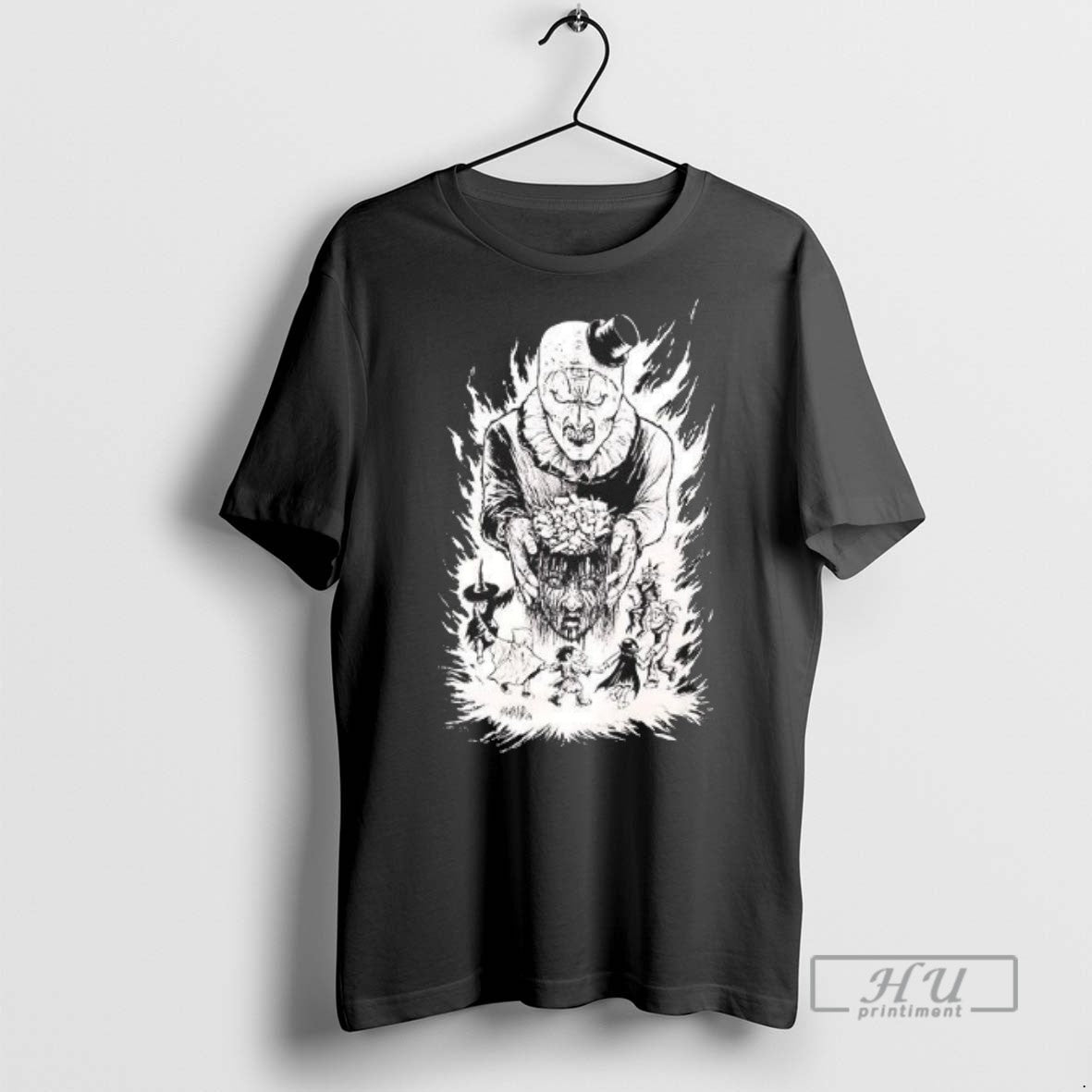 Limited Edition Terrifier Art The Clown Candy Head - Adult & Kids T-Shirts, Sweatshirts & Hoodies apparel design preview 1