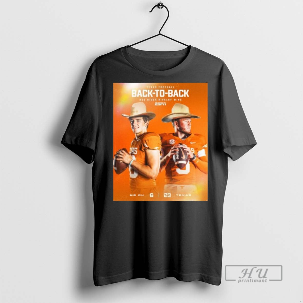 Limited Edition Texas Football Back 2 Red River - Adult & Kids T-Shirts, Sweatshirts & Hoodies apparel design preview 1