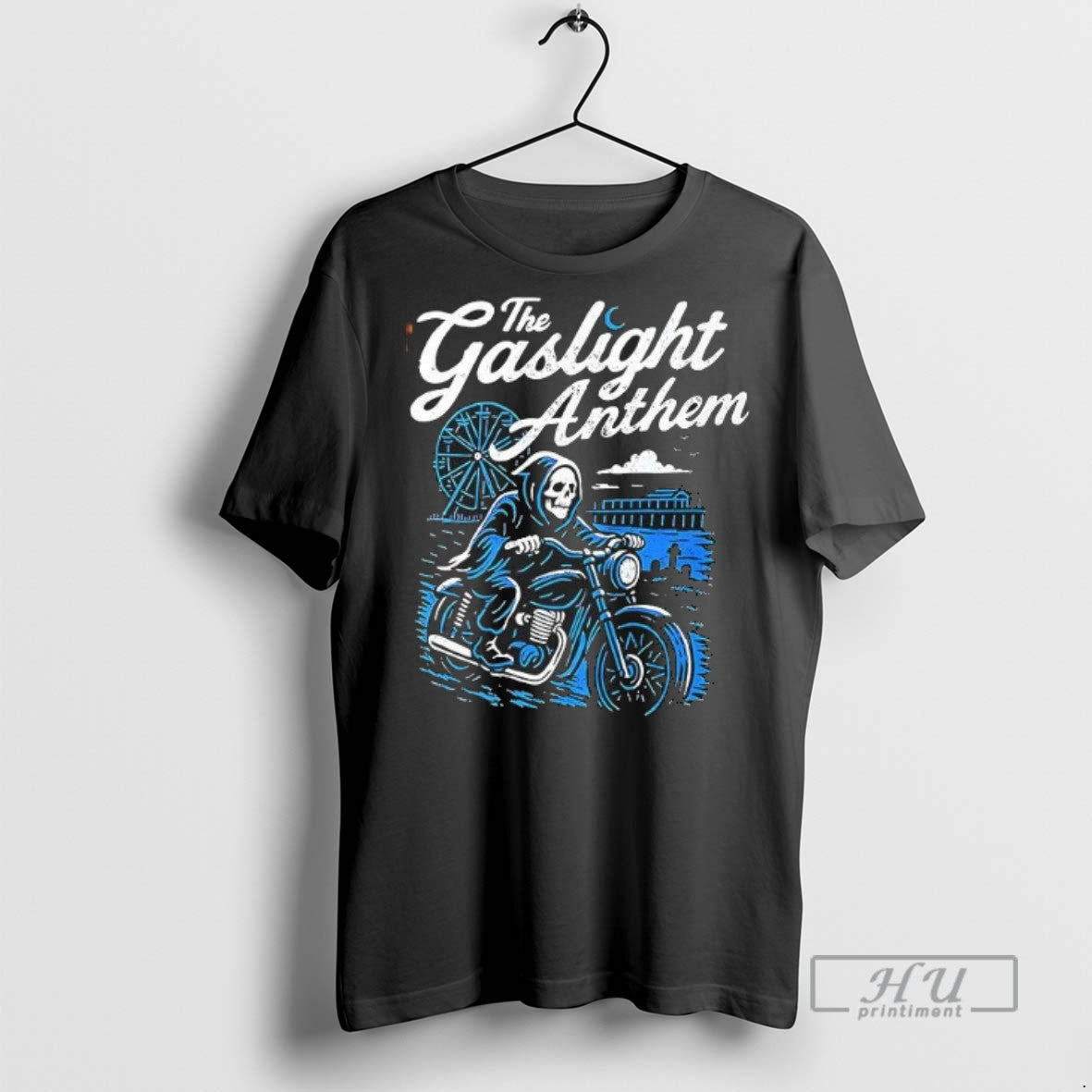Limited Edition The Gaslight Anthem Grim Reaper - Adult & Kids T-Shirts, Sweatshirts & Hoodies apparel design preview 1