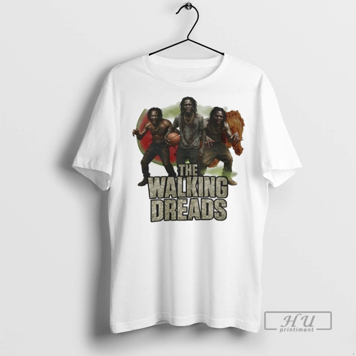 Limited Edition The Walking Dreads Graphic - Adult & Kids T-Shirts, Sweatshirts & Hoodies apparel design preview 1